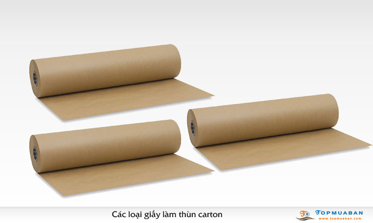 Các loại giấy làm thùng carton