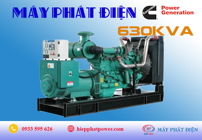 Máy phát điện Cummins 630Kva